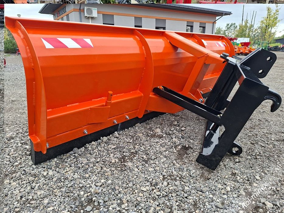 Wzmocniony PŁUG DO ŚNIEGU prosty do Tura / Wózka widłowego/ TUZ Gwarancja Transport