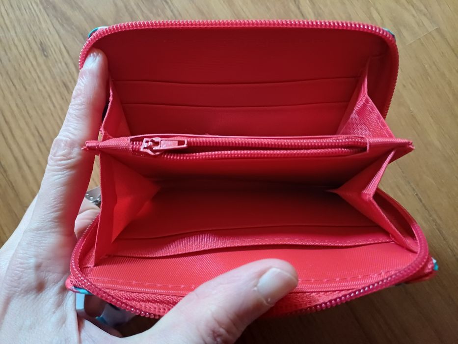 Carteira/Porta-moedas com imagem da Frida Kahlo (comprada no México)