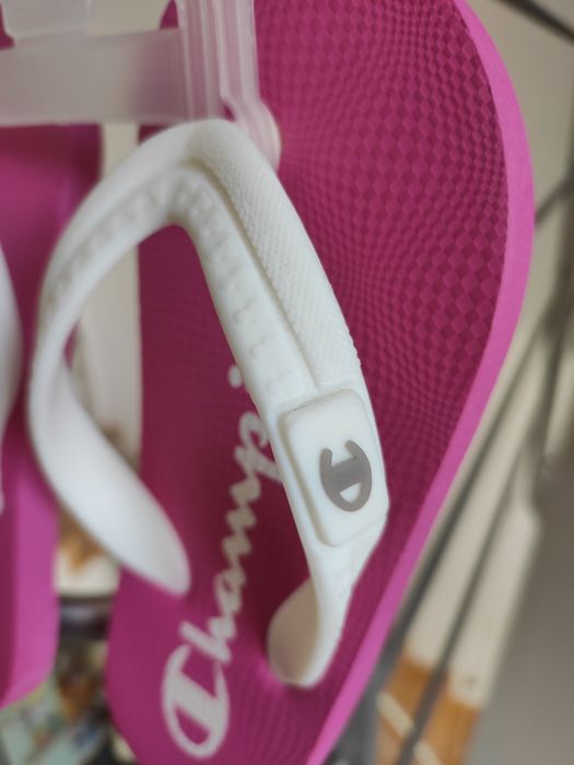 Klapki japonki champion nowe dla dziewczynki wkładka 18cm