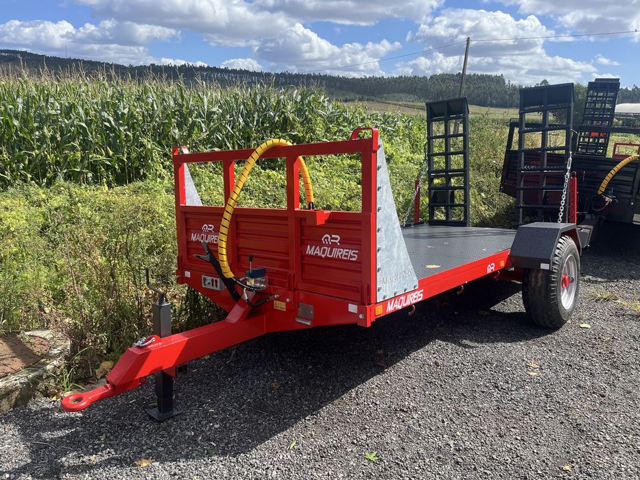 Reboque agricola porta maquinas 4000kg