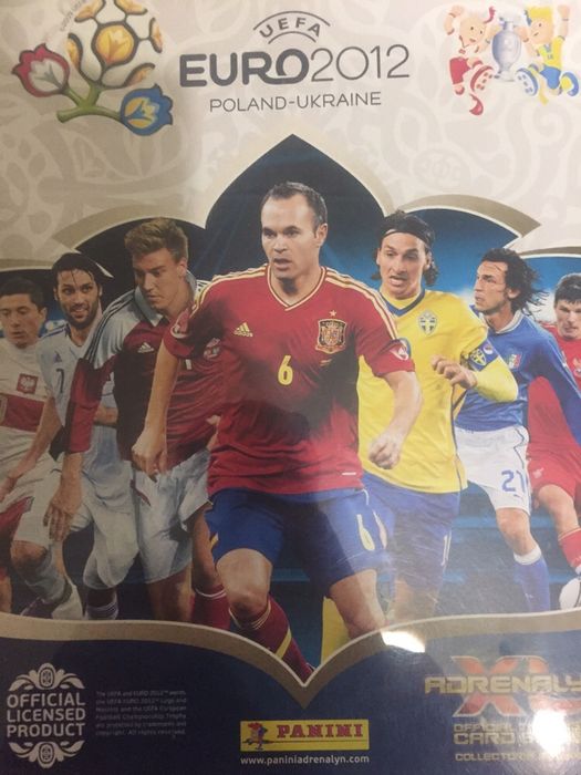 PANINI Чемпионат Европи 2012 Adrenalyn XL