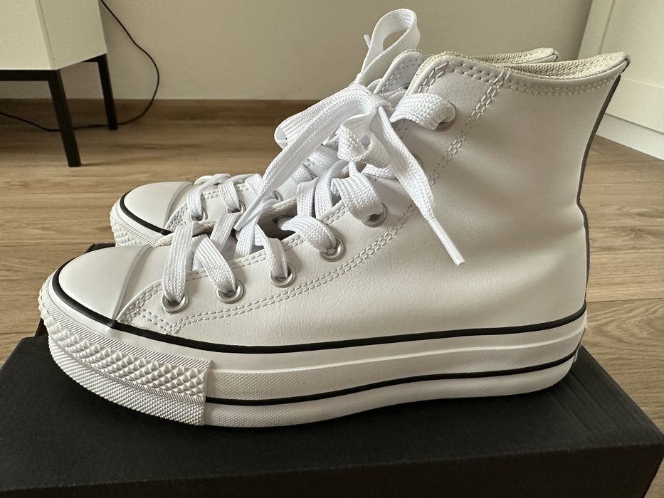 Trampki damskie Converse skórzane 38