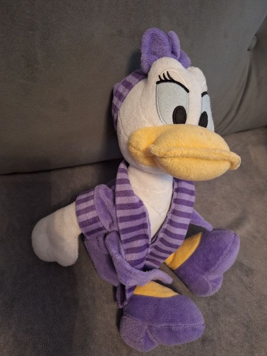 Maskotka Daisy w szlafroku