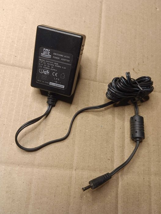 Блок живлення питания для тонометра GAMMA 6V 2.0A 500mA