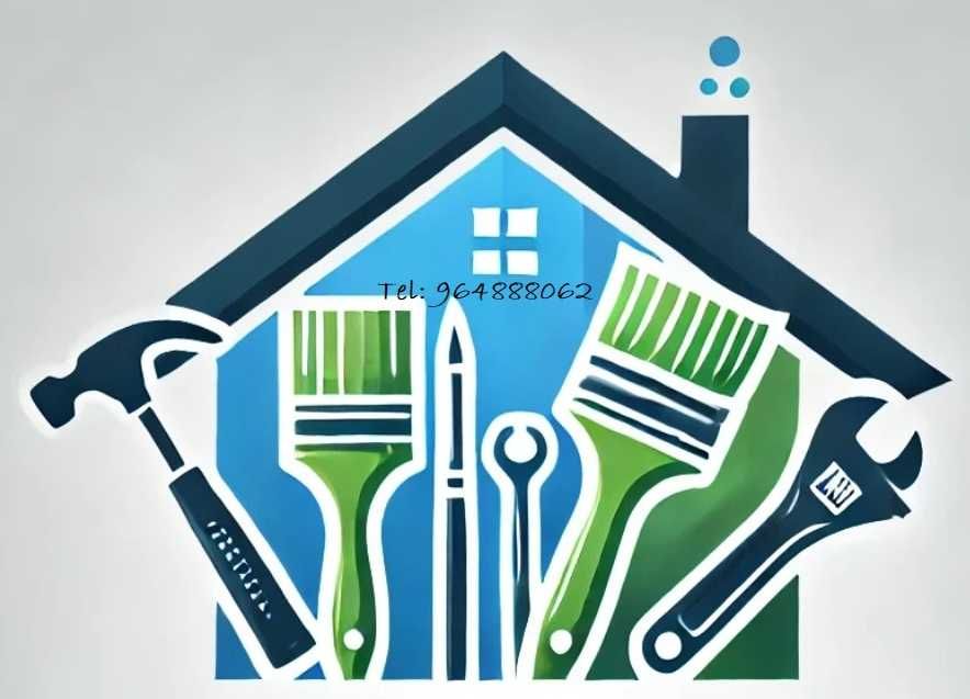 Manutenção, Reparação e remodelação de imóveis.