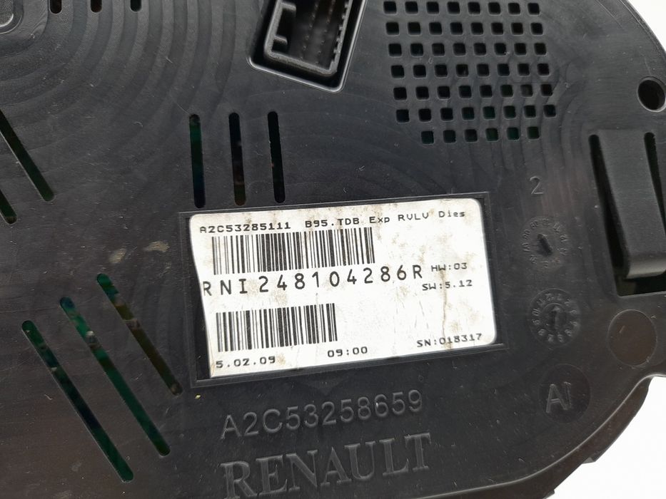 Quadrante / painel de instrumentos RENAULT Megane III (BZ0_)