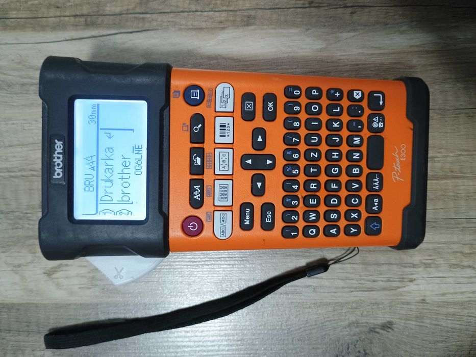 Drukarka Brother PT-E300 + taśmy