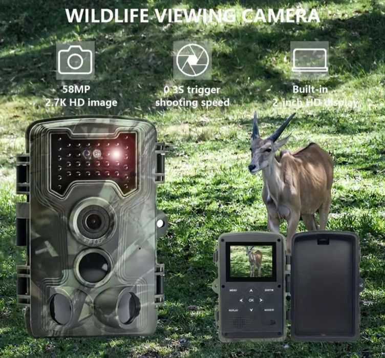 Fotopułapka kamera leśna