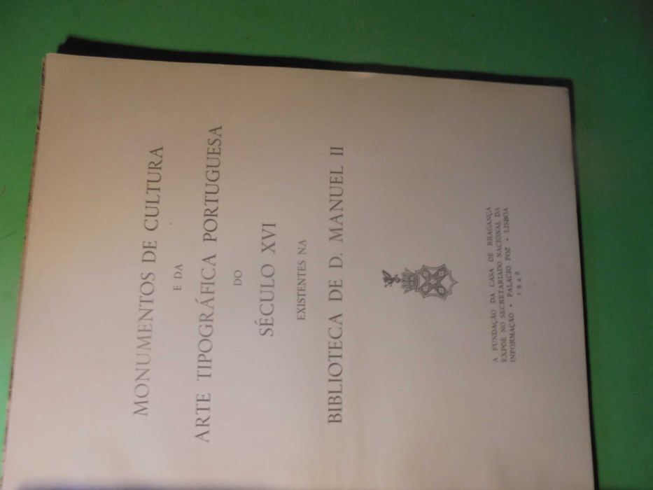 Carvalho (Joaquim de,);Arte Tipográfica Portuguesa-Século XVI