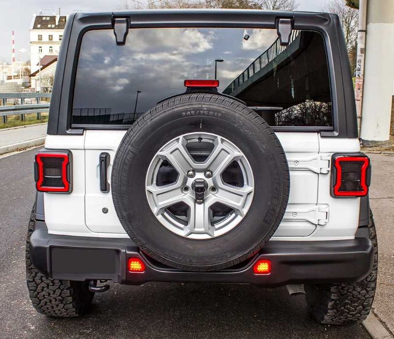 Бампер задній металевий Jeep Wrangler JL rubicon