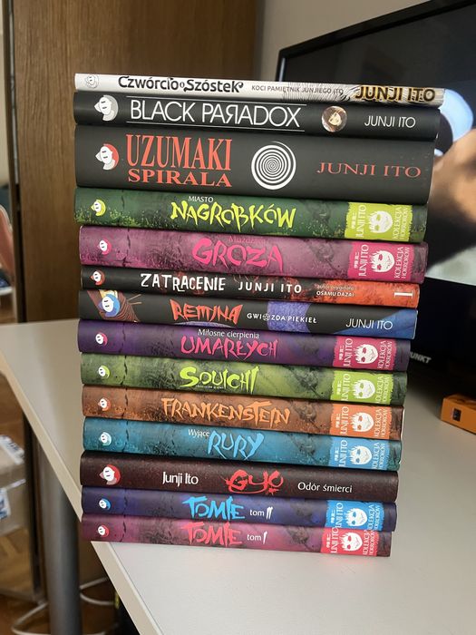 Wielka Kolekcja Junjiego Ito - mangi, zestaw tomów, komplet