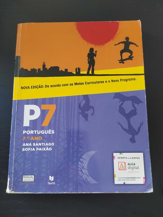 Manual escolar Português - 7º ano - P7