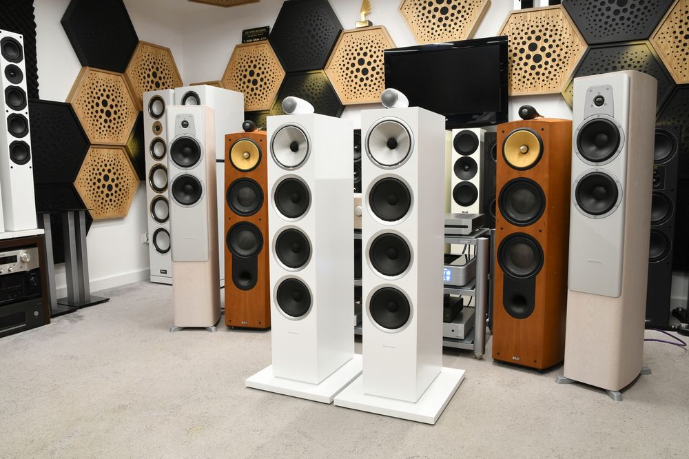 kolumny podłogowe stereo B&W Bowers&Wilkins 702 S2  Myślenice zamiana