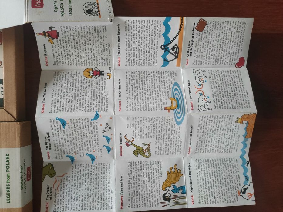Gra edukacyjna, Odkrywamy polskie legendy