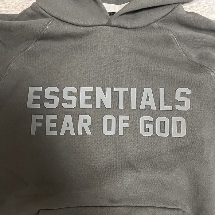 Чоловіче худі Essentials SS23 Off Black