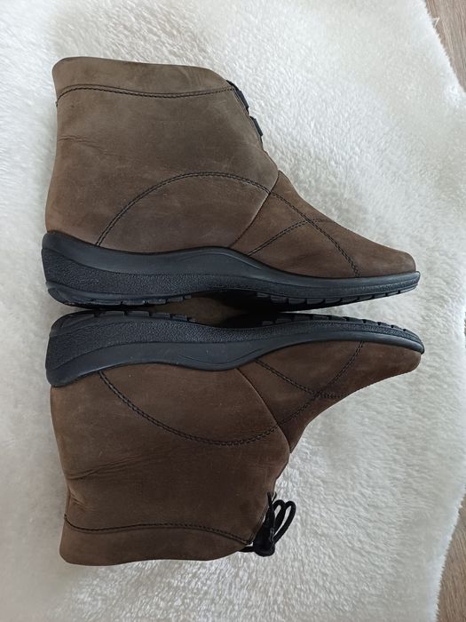 Buty damskie zimowe ortopedyczne skórzane Solidus rozm 7,5 (40,5).