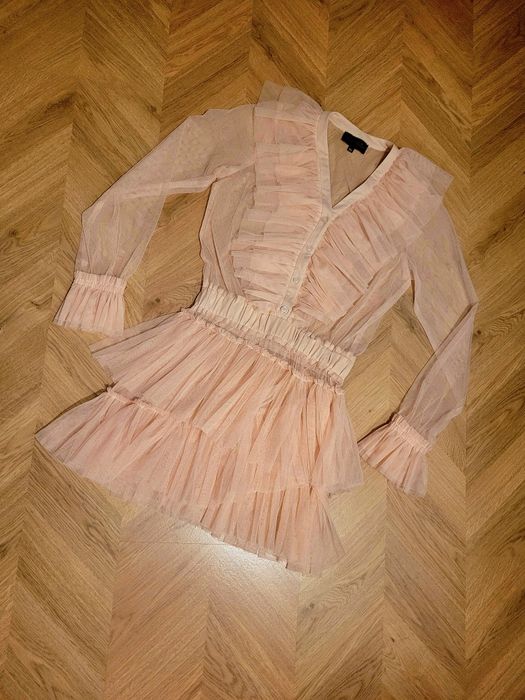 JUST UNIQUE tiulowa sukienka, rozmiar M/L