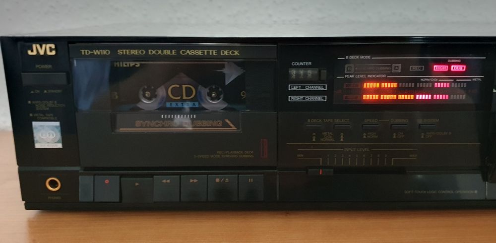 JVC TD-W110 Magnetofon, Deck