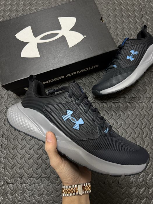 Under Armour Biegowe Czarne Buty Męskie Granat 47