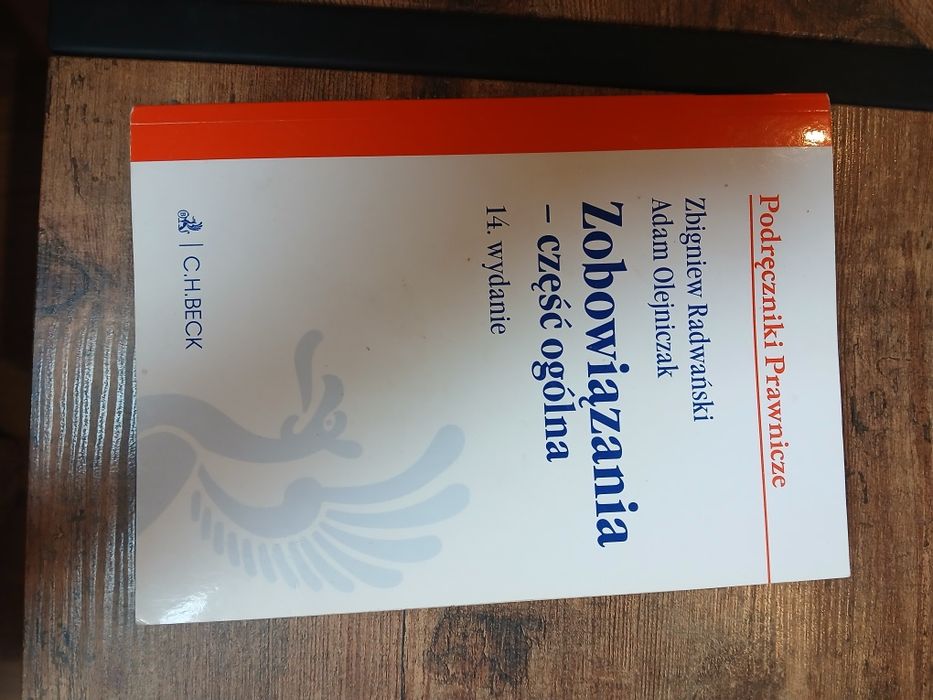 Zobowiązania część ogólna wydanie 14 Radwański
