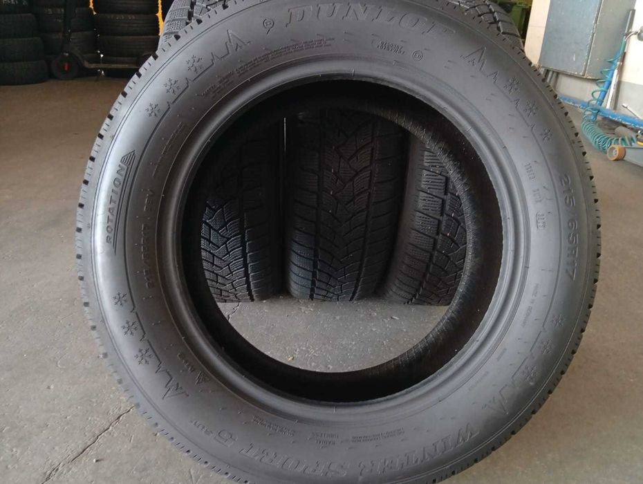 Зимові шини R17 215/65 99V Dunlop Winter Sport 5 арктика скандинавка на Volkswagen Tiguan