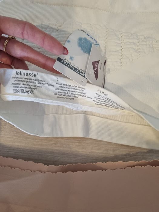 Bielizna modelująca majtki + pas, oraz 2 pary majtek koronkowych