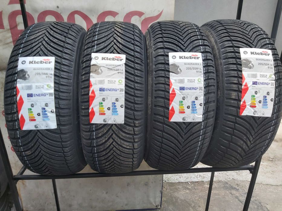 205/55R16 91H Kleber QUADRAXER 3 cztery nowe opony całoroczne 2026