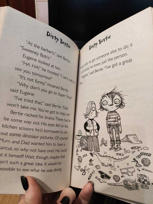 Книги англійською для дітей. "Dirty Bertie" D.Roberts, A Macdonald