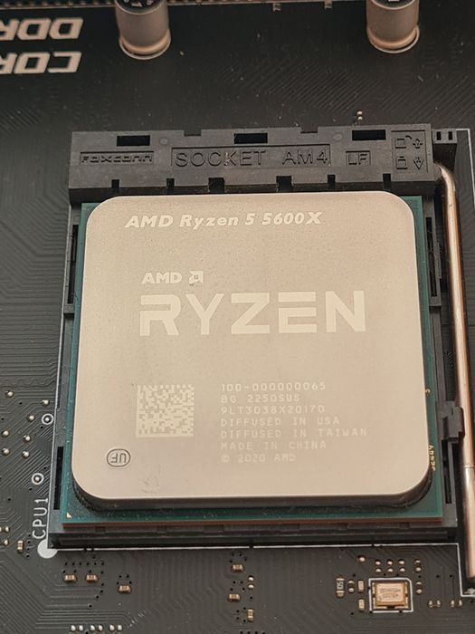 Ryzen 5 5600X, 4x 8 GB RAM DDR4 3600, MSI B550M PRO-VDH WIFI