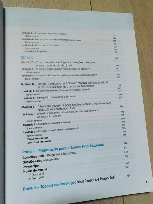 12th Grade History Exam Preparation, Porto Editora64740761438082123