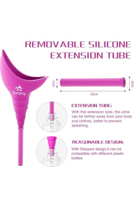 Urinol feminino novo com extensor