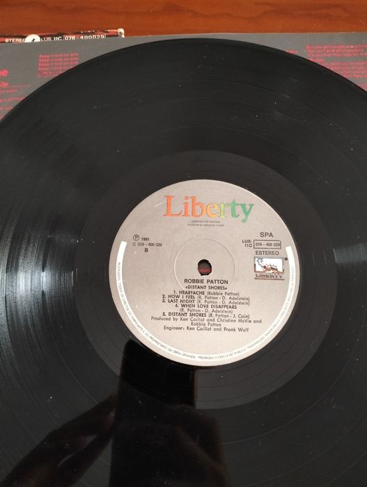 Disco de vinil LP Robbie Patton