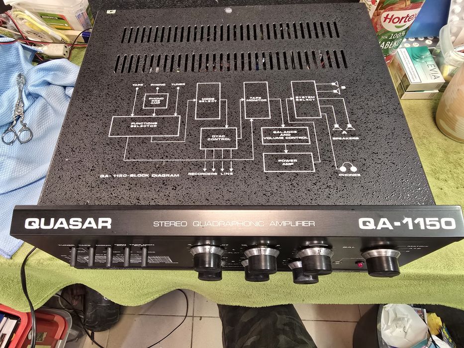 QUASAR QA-1150 wzmacniacz stereo 4.0.
