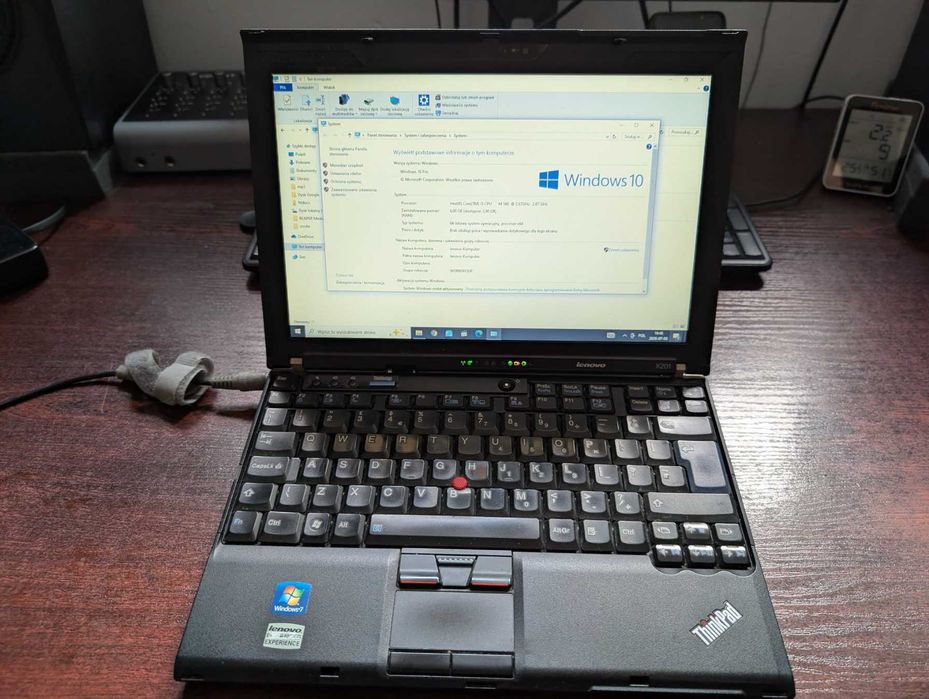 ThinkPad X201 | i5 580M / 4GB RAM / SSD 128GB | Klasyk