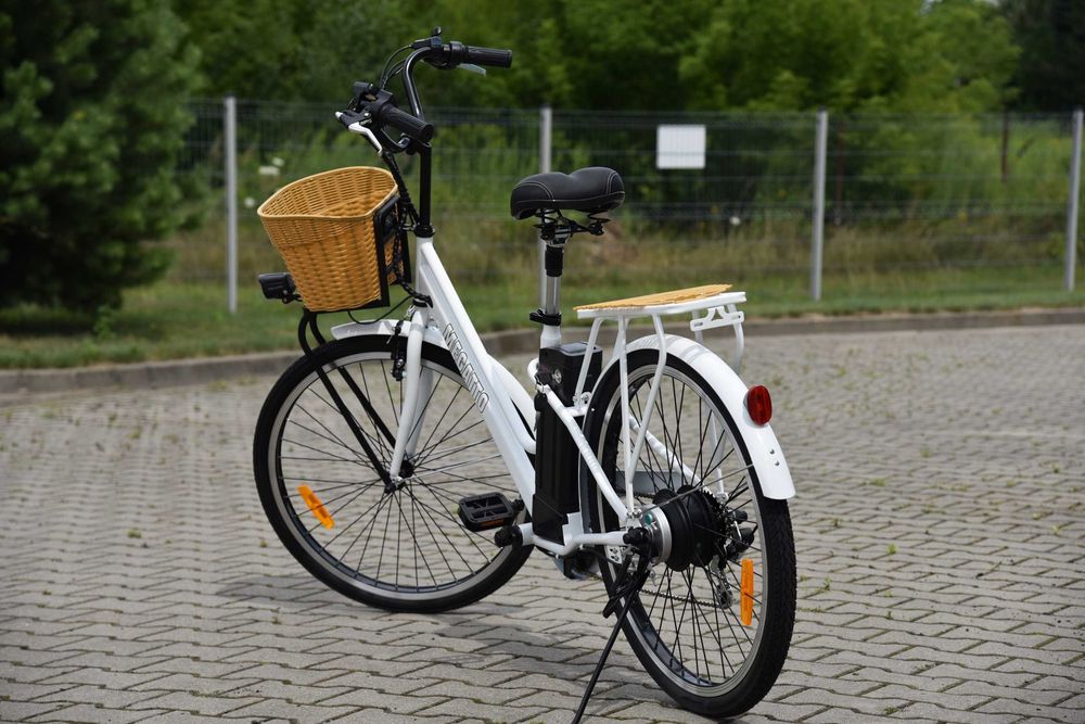 Rower elektryczny 26 cali damka