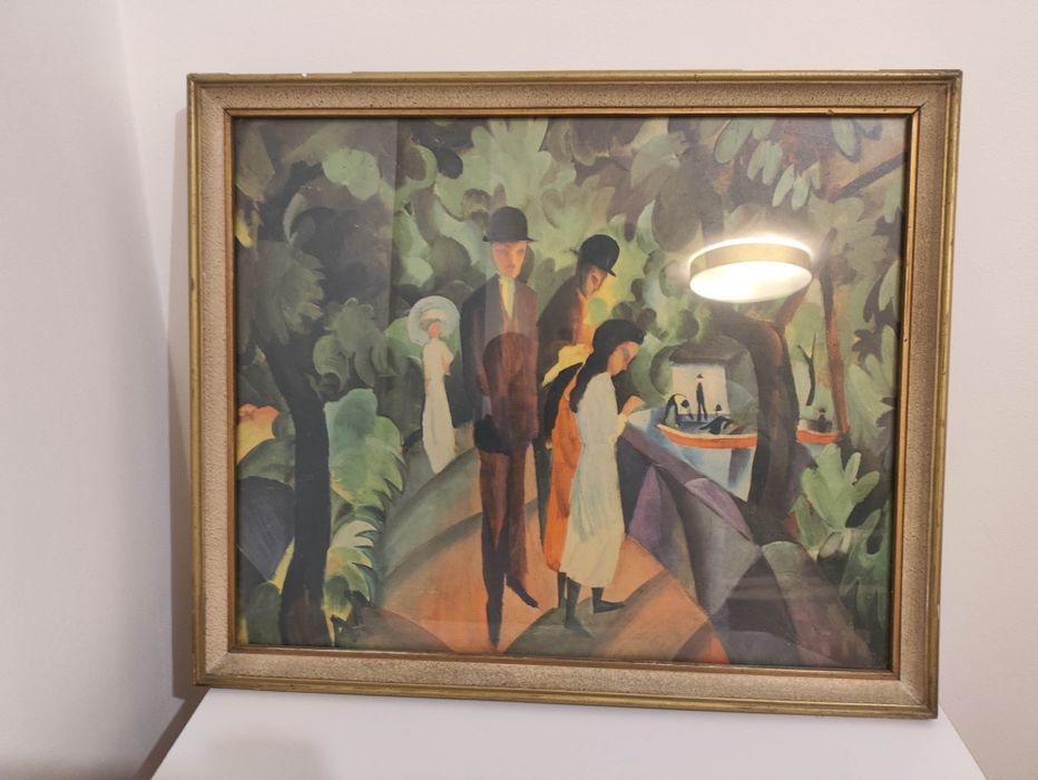 Obraz August Macke "spacer po mości"