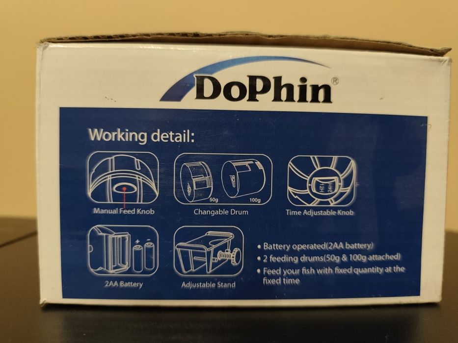 Karmnik automatyczny do akwarium DoPhin AF007