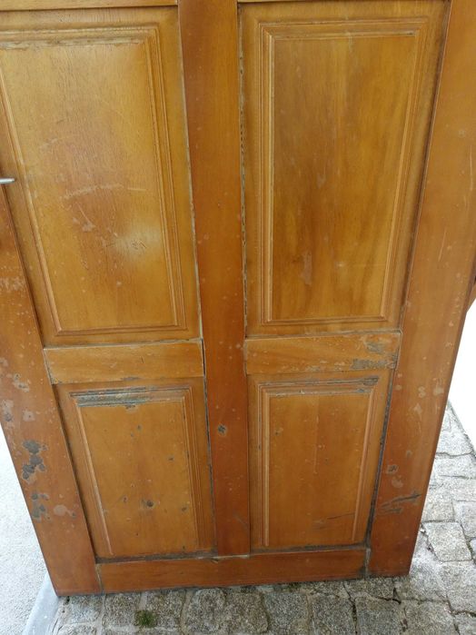 Porta exterior madeira