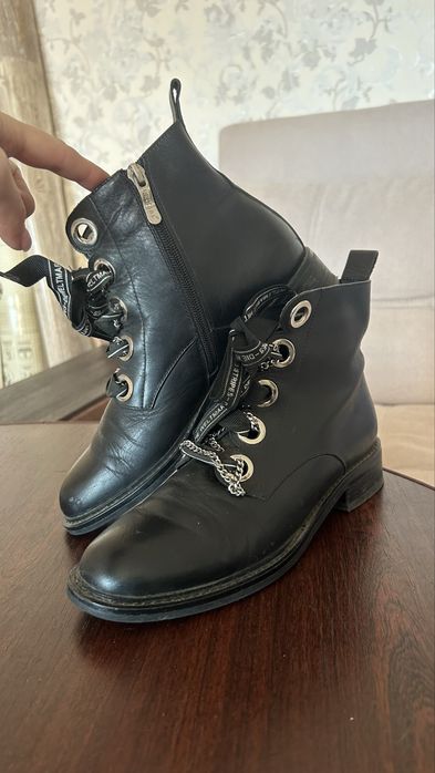 Ботіночки осінні шкіра