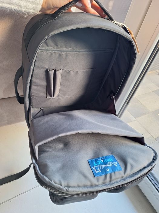 Nowy czarny plecak Impackt Aware Rpet