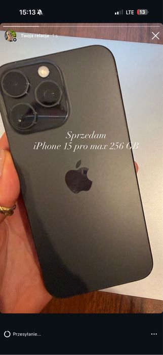 Iphone 15 pro max 256 GB