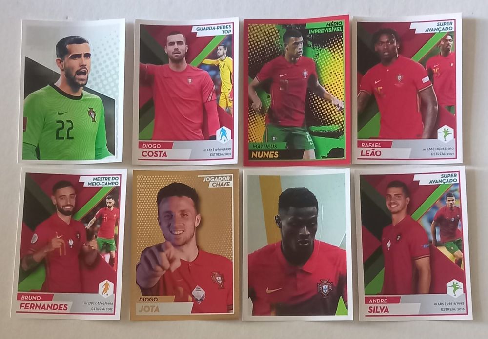 Conjunto 8 cromos Fome de vencer