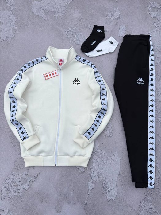 Чоловічий зимовий спортивний костюм каппа Kappa [S,M,L,XL,XXL] + шкарпетки в подарунок!
