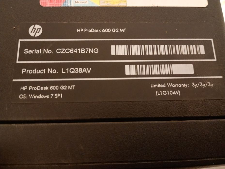 Komputer HP hp-prodesk 600 G2 MT