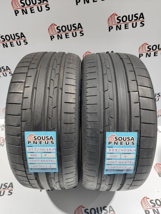 2 pneus semi novos 255-40R19 100 y Continental - Oferta dos Portes