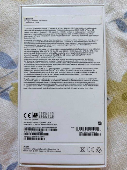 Iphone 13  128GB   б/в