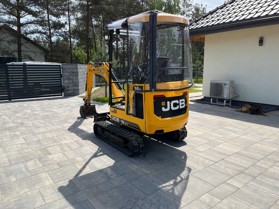 Minikoparka Jcb 16C1 Sprowadzona 878 mtg .
