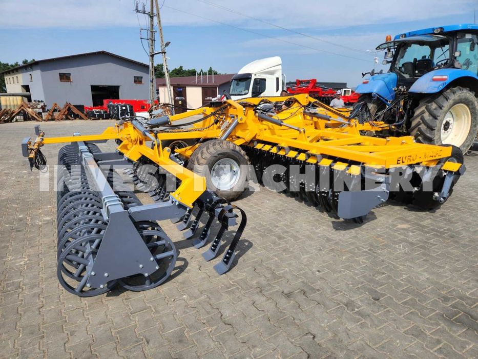 Brona Talerzowa Agregat Składana hydraulicznie EURO-MASZ Promocja !!!