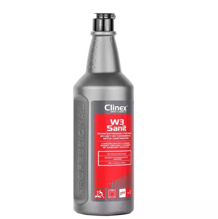 Clinex w3 sanit 1l do mycia sanitariatów |