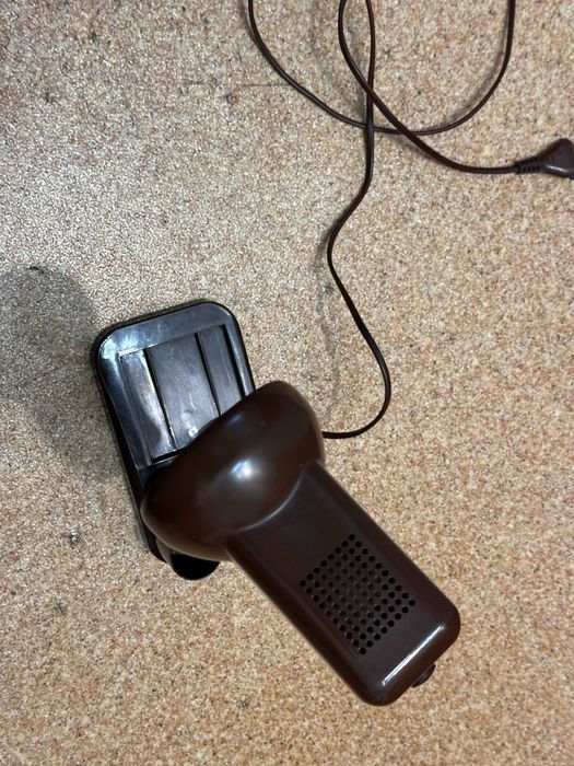 Lampka na biurko z przybornikiem kolor brązowy